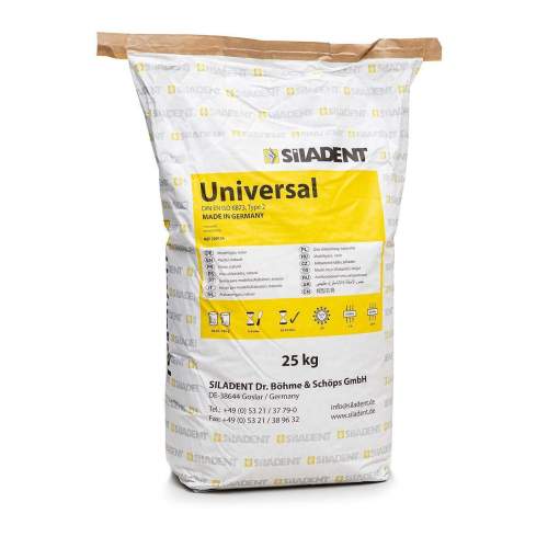Гипс Universal, 2 кл, цвет белый, 25 кг, мешок