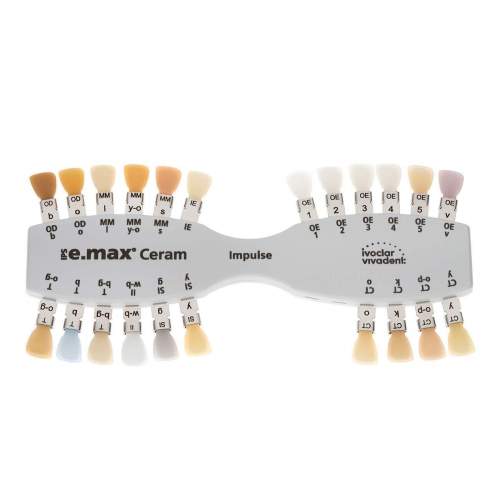 IPS e.max Ceram Shade Guide Impulse Расцветка