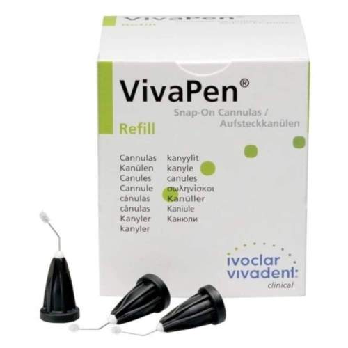 VivaPen Snap-On Cannulas Refill/300 Канюли со щеточкой