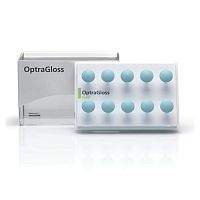 OptraGloss Refill Lens HP Алмаз.полир в форме линзы для полировки до зеркал.блеска композит.и керамики (голуб.)10шт./уп.