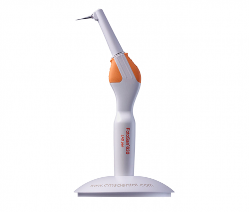 CMS Dental FotoSan 630 - прибор для фотоактивируемой дезинфекции, защитные очки, 3 вида насадок по 10 шт, 5 шприцев в комплекте