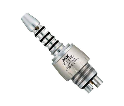 NSK SCL-LED - быстросъемный переходник с оптикой, с регулятором подачи воды