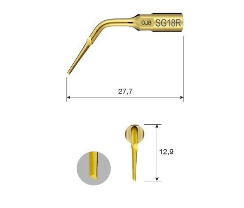 NSK SG18R - хирургическая насадка для удаления зубов фото 2