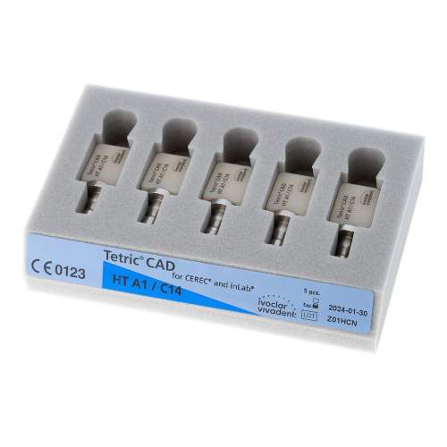 Tetric CAD CEREC/inLab HT A1 C14/5 Композитные блоки, 692148