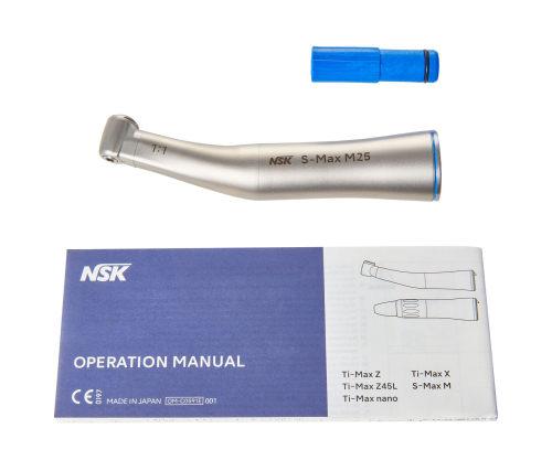 NSK S-Max M25 - угловой наконечник без оптики, 1:1 фото 6