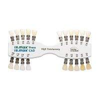 IPS e.max Press/CAD HT Shade Guide Расцветка