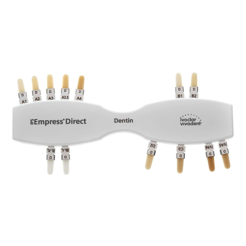 IPS Empress Direct Shade Guide Dentin Расцветка дентинов