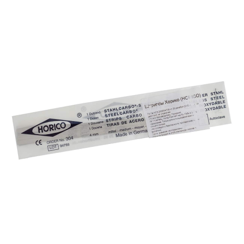 Штрипсы металлические HORICO, 12шт. M304