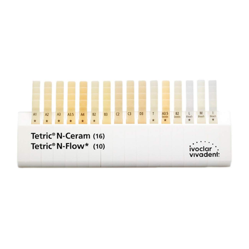 Tetric N-Family Shade Guide Цветовая шкала для линейки композитов Tetric