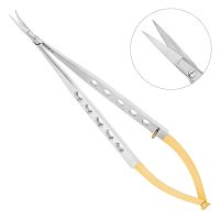 Ножницы хирургические Micro Schere TC, изогнутые 17 см