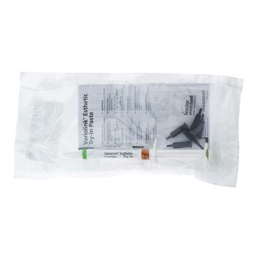 Variolink Esthetic Try. Ref.1.7g warm+ Паста примерочная, 666116WW