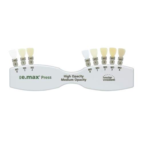 IPS e.max Press Shade Guide HO/MO Расцветка, 597065