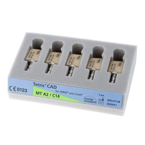 Tetric CAD CEREC/inLab MT A2 C14/5 Композитные блоки, 692153