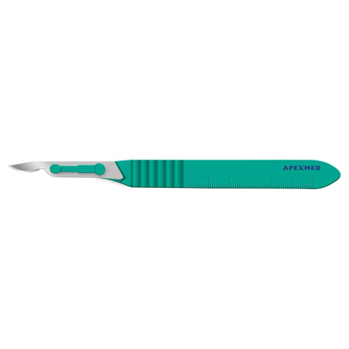 Скальпель с лезвием из нержавеющей стали, №15C